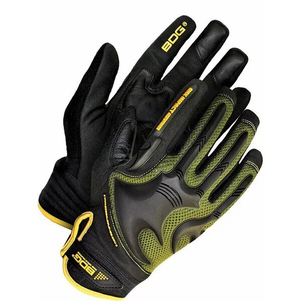 Synthetic Leather Mechanics Glove, X-Large, Bdg, Mfr#: 20-1-10740-XL-K